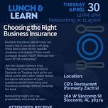 Lunch and Learn: Business Insurance