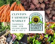 Clinton Farmers' Market Opening Day