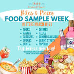 Bites & Pieces Food Sample Week