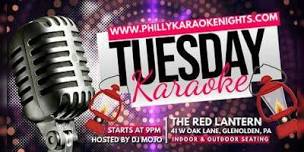 Tuesday Karaoke at The Red Lantern  Glenolden - Delaware County  PA ,