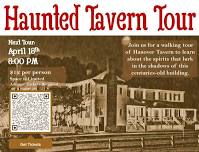 April Haunted Tavern Tour