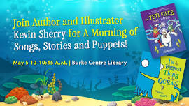 Books and Puppets with Kevin Sherry