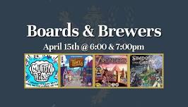 April Boards & Brewers