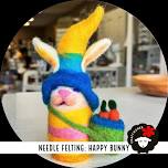 Needle Felting: Happy Bunny