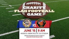 Police vs. Fire Charity Flag Football Game at JSU Stadium