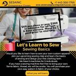 Entrepreneurial Sewing Class