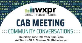 Community Conversations – CAB Meeting