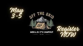 SC Men and Boy's Campout