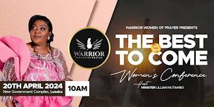 WARRIOR WOMEN OF PRAYER LUSAKA CONFERENCE