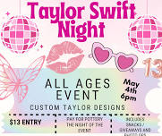 Taylor Swift Night LEOMINSTER! All ages! *PAY FOR POTTERY AT EVENT*