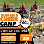 SHYF Summer Cheer Camp