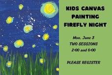 Kids Canvas Painting: Firefly Night 2:00