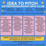 Idea to Pitch Entrepreneurship SPIN club