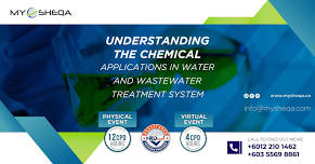 Understanding The Chemical Applications in Water and Wastewater Treatment System |12 CPD Hours