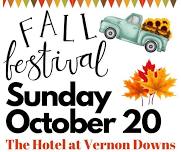 Fall Festival at Vernon Downs 2024