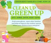 Creekside ECS Clean Up, Green Up