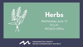 Free Landscape Workshop: Herbs