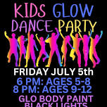 KIDS SUMMER JAM: GLOW PARTY (AGE 5-8)