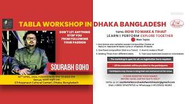 Tabla Workshop in Dhaka, Bangladesh I 30th April, 2024