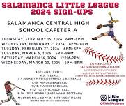 Salamanca Little League Signups!