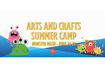 Arts & Crafts Summer Camp June 24-28 Monster Mash