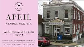 CBA April Monthly General Member Meeting