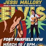 Jessi Mallory as Elvis at Fort Fairfield VFW