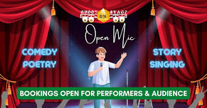 Open Mic for Comedy, Poetry, Singing, Storytelling