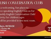 English Conversation Club/Club de conversación en inglés