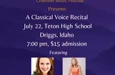 Voice Recital-Soprano, Jennifer Youngs and Mezzo Soprano, Lauren McNeese