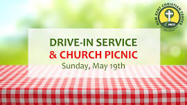 Drive-In Service & Church Picnic