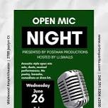 Open Mic Night at Wildwood