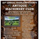 2024 Highland County Machinery Show