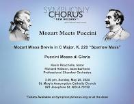 MOZART Missa Brevis & PUCCINI Messa di Gloria