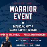 Mighty Oaks Warrior Event