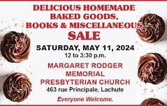 Delicious Homemade Baked Goods, Books & Miscellaneous Sale