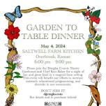 Garden to Table Dinner