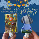 Summer Fused Glass Nightlights