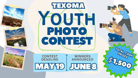 Texoma Youth Photo Contest - Final Day for Entry!