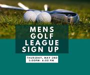 Men's Golf League Sign up at PKCC