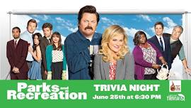 Parks and Recreation Themed Trivia at Catch-A-Fire Pizza 6:30PM to 8:30PM