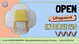 Open Lifeguard Interviews