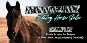 Premier of the Sandhills Catalog Horse Sale