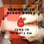 Blood Drive with Red Cross