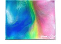 Rainbow Resin Pouring Class | Grace Noel Art