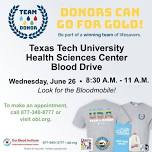 Blood Drive at Texas Tech University Health Sciences Center