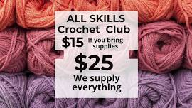 Monday night Crochet club