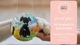 Fused Glass: Pet Silhouette Suncatcher