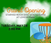 Grand Opening Starved Rock Disc Golf Course