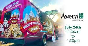 Mary’s Mountain Cookie Bus Stop @ Avera Health Plans